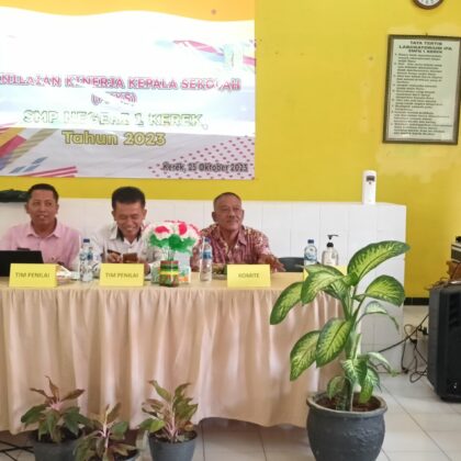 PENILAIAN KINERJA KEPALA SEKOLAH (PKKS) SMP NEGERI 1 KEREK