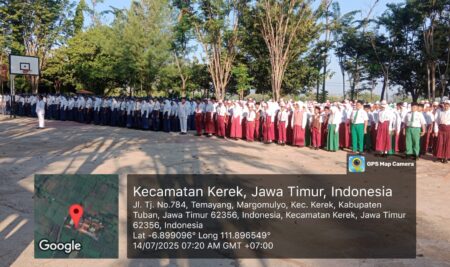 MASA PENGENALAN LINGKUNGAN SEKOLAH BAGI SISWA BARU TAHUN AJARAN 2025/2026, UPT SMP NEGERI 1 KEREK.